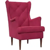 vidaXL Fauteuil Wijnrood Fluweel