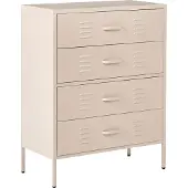 Beliani ENAGO - Commode - Beige - Staal