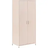 Beliani VARNA - Kantoorkast - Beige - Staal