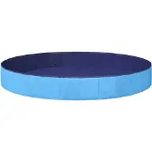 vidaXL Honden zwembad Blauw Ø300 x 38 cm Dik PVC
