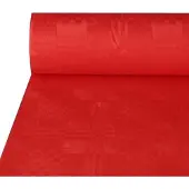 Papstar Papieren tafelkleed met damast reliëf (100 x 5000 cm)