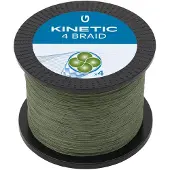Kinetic Cyber 4 Braided Line 1200 M Groen 0.350 mm