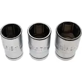 Kraftmann BGS Doppenset 1/2 15 - 17 - 19 mm 3 delig