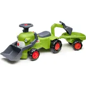 Falk Claas zittractor met aanhangerlader en bak - UNI