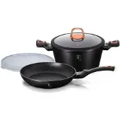 Berlinger Haus POT EN KOEKENPAN BH-7741 BLACK ROSE