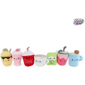 VAN MANEN pluche knuffel drankje Fluffy Menu - zachte speelgoedknuffel.
