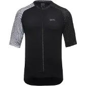Gore Dres C5 Optiline, heren, korte mouwen, zwart-wit, maat M, artikelnummer 100164-9901-M