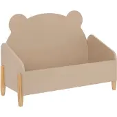 Atmosphera Kids Opbergkist Beer - 61x29x44cm - Bruin