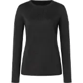 Super.natural Damesonderhemd met lange mouwen Casual RIB | Maat L