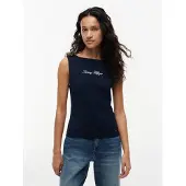 Tommy Hilfiger Top navy / wit