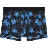 Hom Boxershorts ' Keywest ' blauw / zwart