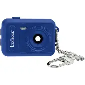 Lexibook Sleutelhanger Miniatuur Digitale camera Lichtblauw met ingebouwd flashgeheugen