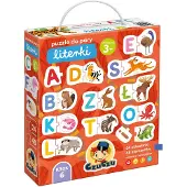 Czuczu Puzzle do pary Literki - Puzzel voor paren Letters