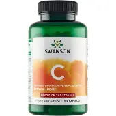 Swanson Health - Vitamine C met Bioflavonoïden en Gebufferd - 100 Capsules
