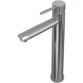 Brauer Chrome Carving Verhoogde Opbouw Wastafelmengkraan Model A Chroom