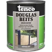 Tenco Douglas beits dekkend antraciet 1l verf/beits