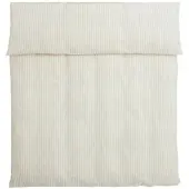 HAY Dekbedovertrek Fineline Duvet Cover Ivory-155 x 220 cm