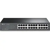 TP-LINK TL-SF1024D, Onbeheerd, Fast Ethernet (10/100), Volledig duplex, Geschikt voor montage in een rack, 1U
