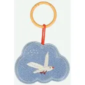 Sticky Lemon - geborduurd sleutelhanger - lemon tree - meeuw