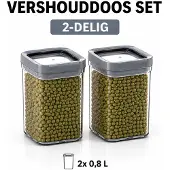 Curver - 2x Vershouddoos 0,8L - Dry Food Storage