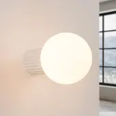 Sollux Wandlampe , ORBI, dimbare, Beige, Badkamer, Aluminium
