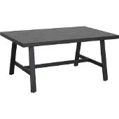 AVH-Collectie Vitoria dining tuintafel 150x87xH67,5 cm antraciet