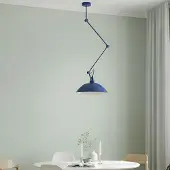 Aldex Hanglampe , Melos, dimbare, Blauw, Woonkamer, Metaal, Scandinavisch