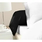 Lovely Home Kussensloop Lovely Home Zwart (85 x 185 cm) (2 Stuks)