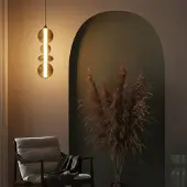 Lyora Hanglamp Bally smoke glas 62cm