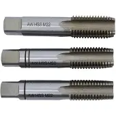 AWTOOLS schroefdraadgemaal M2, HSS, M16x2,00, set van 3 stuks.