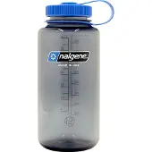 Nalgene Sustain Wide Mouth Grey Bottle - 1L