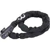 BBB Cycling PowerLink Chain Cable Fietsslot - Kettingslot Fiets - Sleutelslot - Zwart - 100 x 0,5 cm - BBL-48