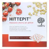 Hittepit Heatable Cherry Pit Pillow Vierkant Red Cherry