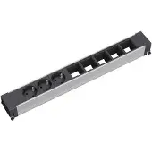 Bachmann CONFERENCE TOP FRAME X-Large inzetstuk 3x geaard stopcontact 5x ABD