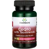 Swanson Health - CoQ10, 100 mg (met 10 mg tocotriënolen) - 60 zachte capsules