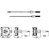 Ultraflex M66, 4,59 meter lang, stuurhuis