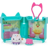 Spin Master Gabby’s Poppenhuis - speelset met clip met speelgoedfiguur en poppenhuisaccessoires - stijlen kunnen verschillen