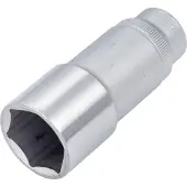 Hazet Dopsleutel 880LG-22 · 3/8 inch (10 mm) vierkant hol · Buiten-zeskant-tractieprofiel · SW 22 mm
