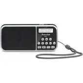 Technisat VIOLA 3, draagbaar, analoog en digitaal, DAB+, FM, UKW, 87,5 - 108 MHz, 1 W, LCD-scherm