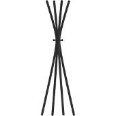 Unilux kapstok TOTEM, hoogte 1.750 mm, zwart
