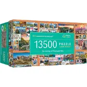 Trefl puzzel The Journey of Thousand Miles FSC Mix 70% - 13500 stukjes.