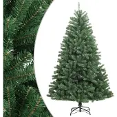 vidaXL Kunstkerstboom met scharnieren en standaard 150 cm