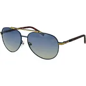 Timberland Blauwe Metalen Zonnebril