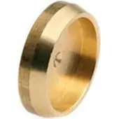 Bonfix afsluitplaat 15 mm. knel vernikkeld