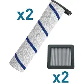Rowenta Accessory Kit Zr337a01 Filter + Roller Brush X-clean 7