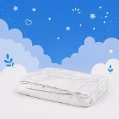Princessdekbedden Ultra Soft Princess Zomer kinderdekbed - wit - junior-120x150 cm