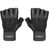 HMS RST04 - Fietshandschoenen - Zwart - XXL - Leren Handschoenen