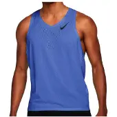 Nike - Dri-Fit ADV Aeroswift Singlet - Hardloopshirt XL, blauw