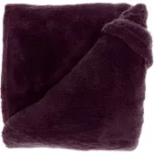 Unique living plaid justin 150x200cm dark purple