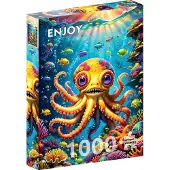Enjoy Puzzle Cute Octopus Puzzel (1000 stukjes)
